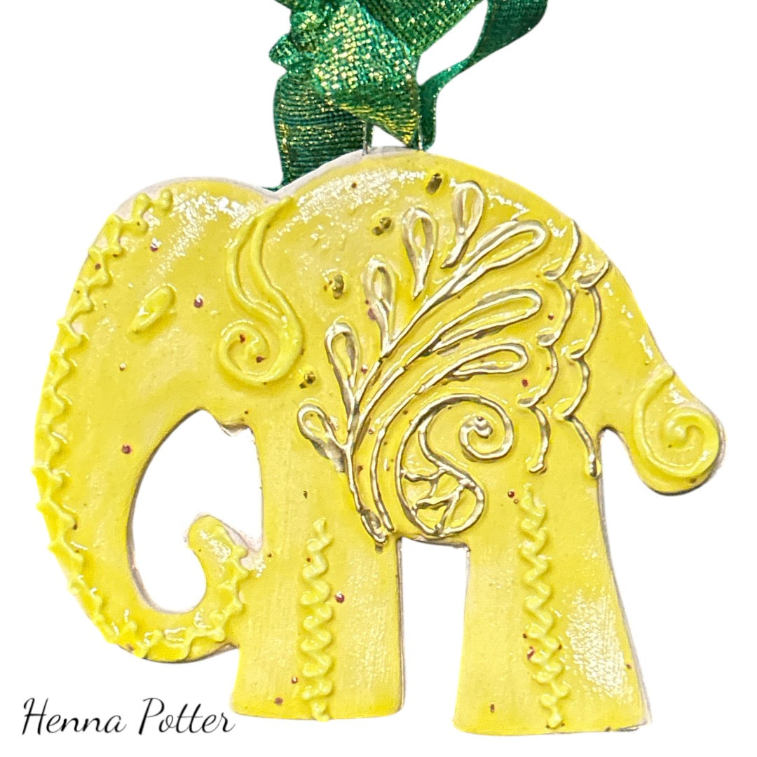 Elephant Ornament - 11 - Art by Bala