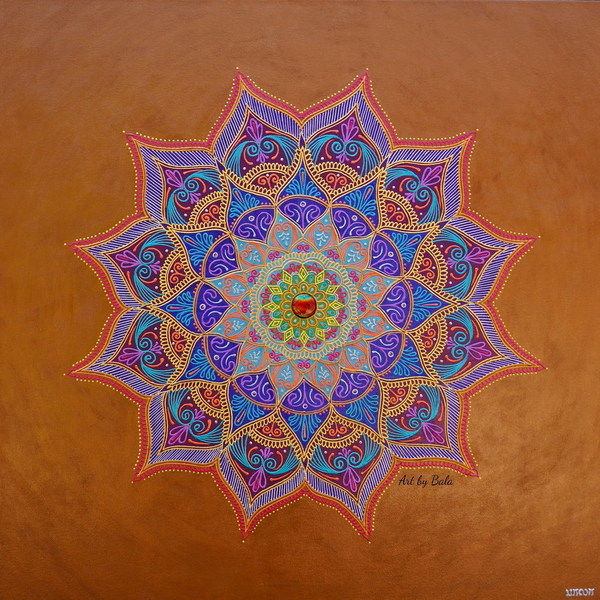 Prosper Mandala - Art by Bala