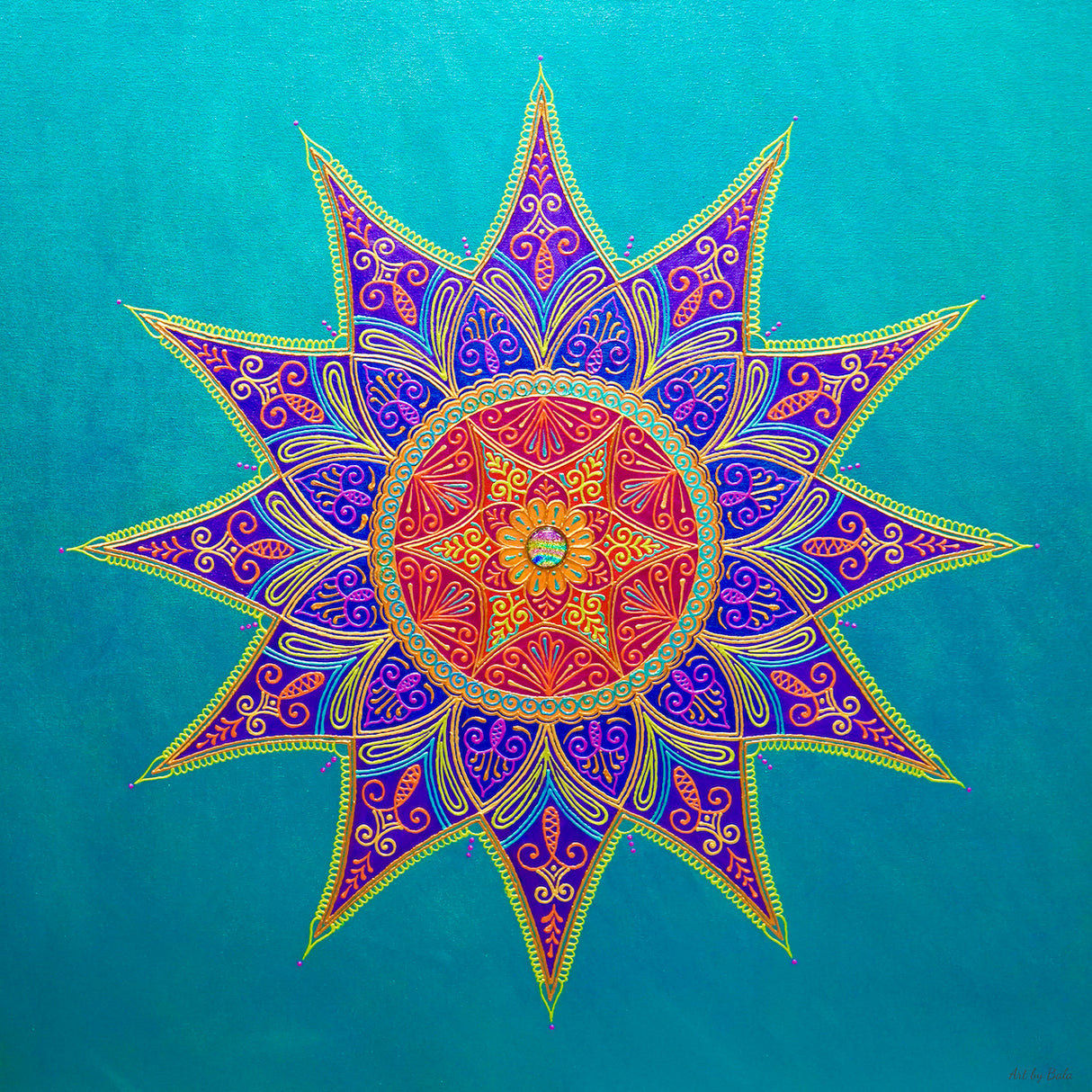 Starburst Mandala