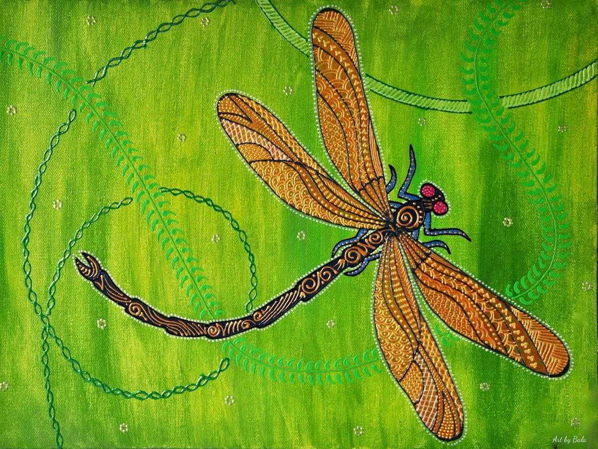 Dragonfly - Art by Bala