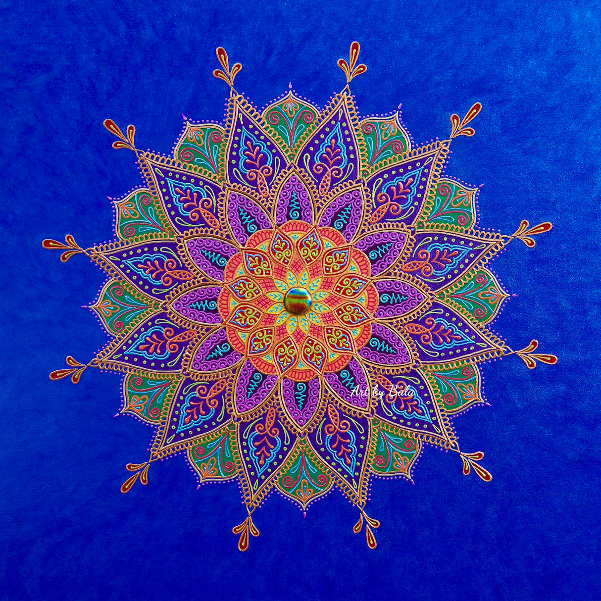 Harmony Mandala - Art by Bala