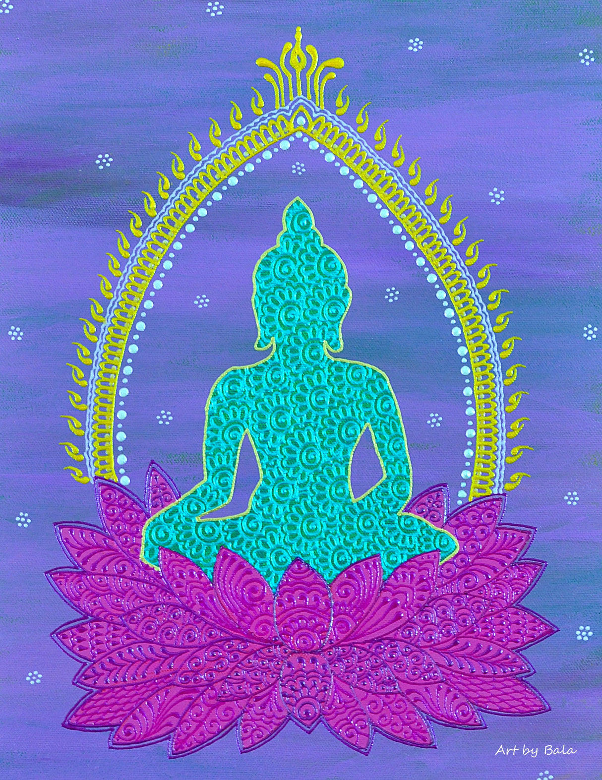Buddha - Art by Bala