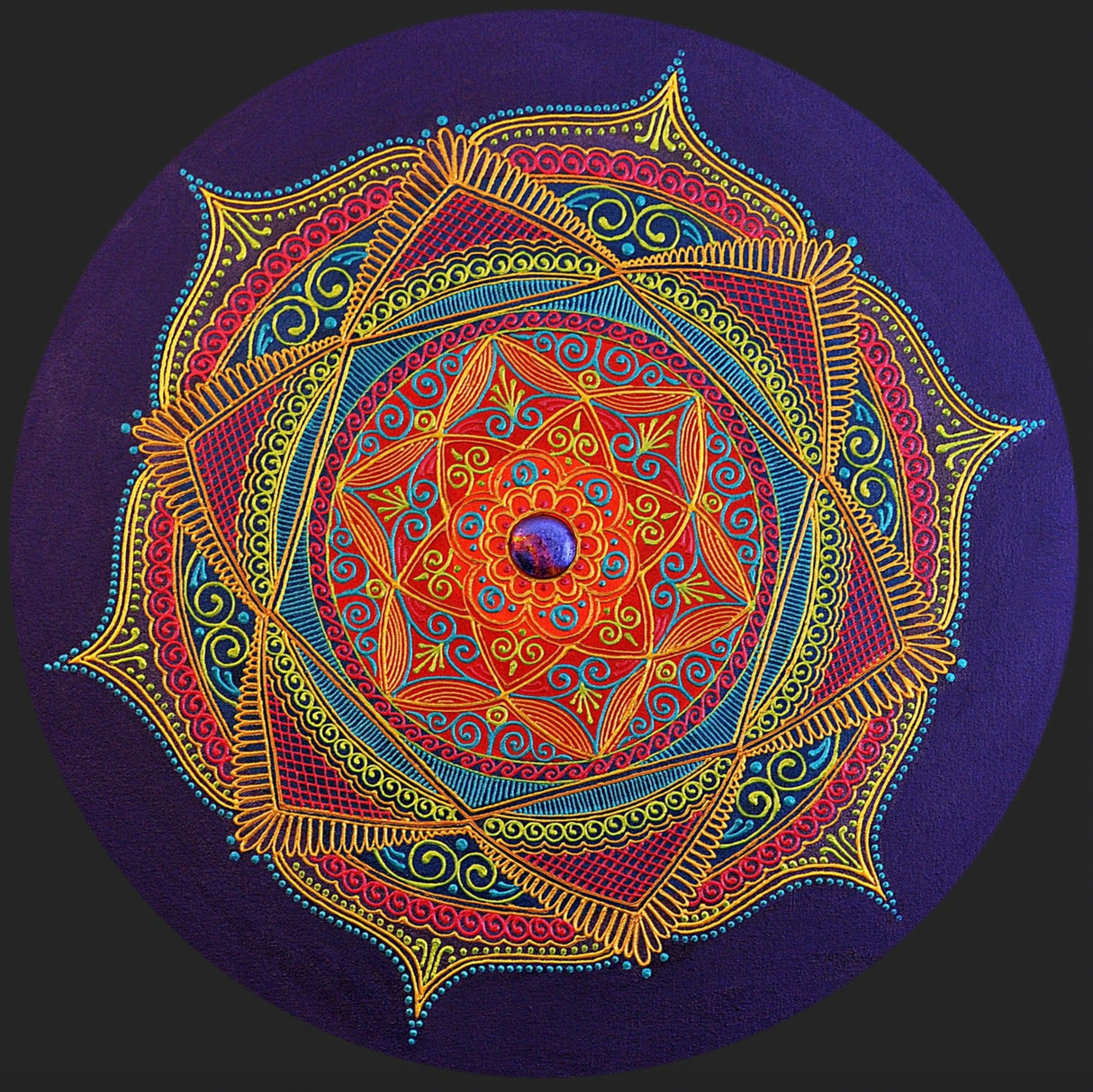 Motivation Mandala - Art by Bala