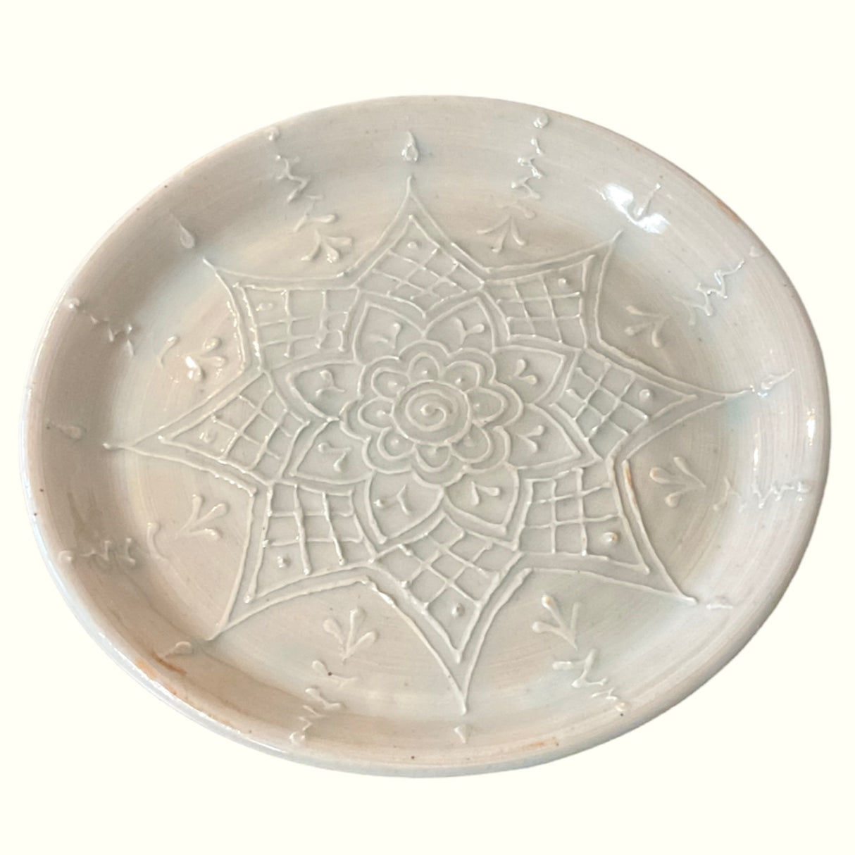 Small Plate - Coop’s Celadon - Art by Bala