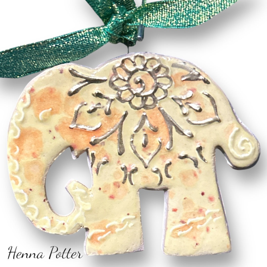 Elephant Ornament - 18 - Art by Bala