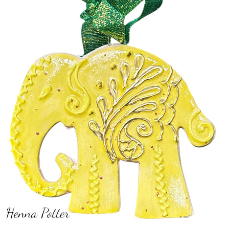 Elephant Ornament - 11 - Art by Bala