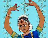 Bhavani | Textured Portrait Painting - Art by Bala