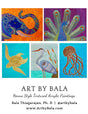 Animal Notecards - Art by Bala