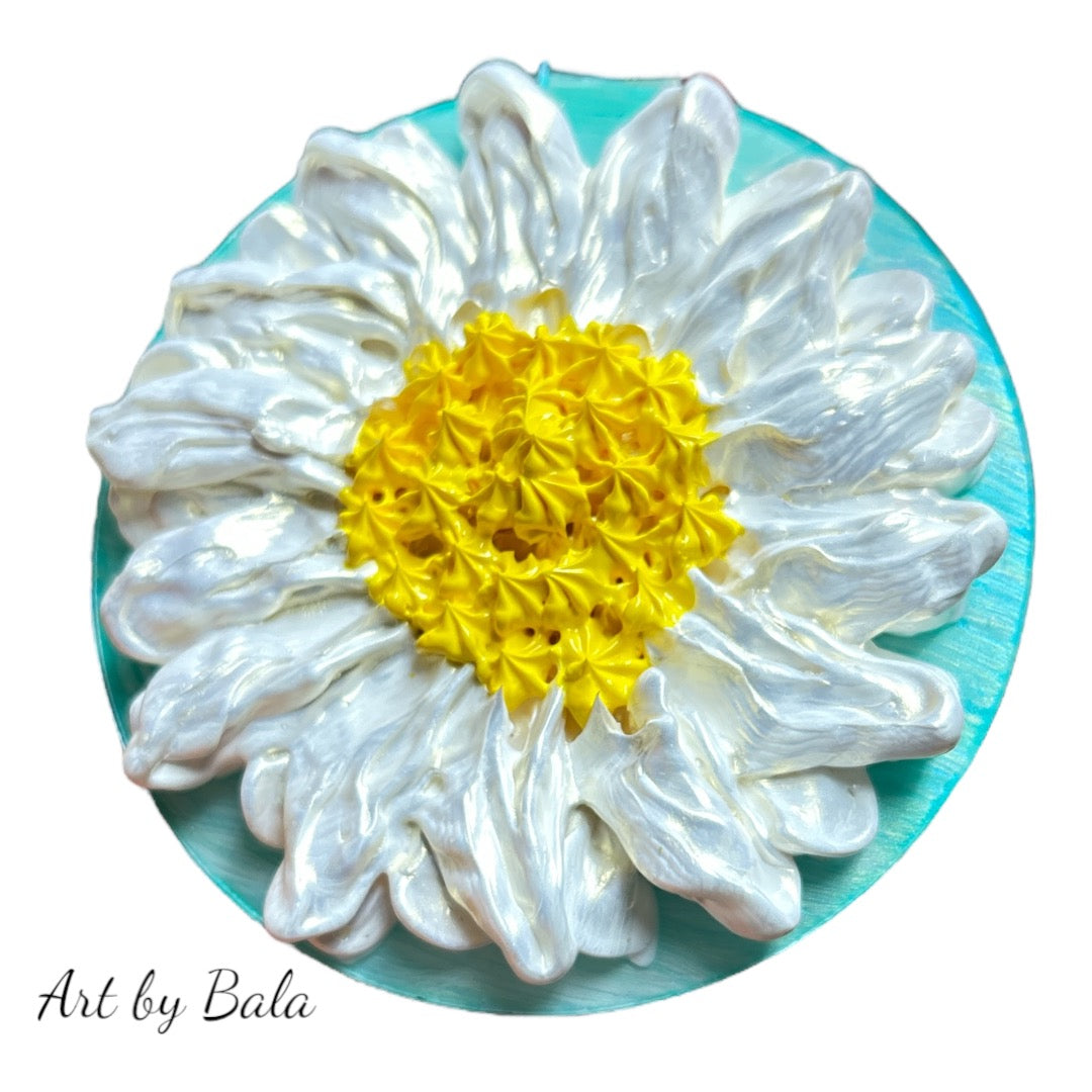 Daisy Ornament - Art by Bala
