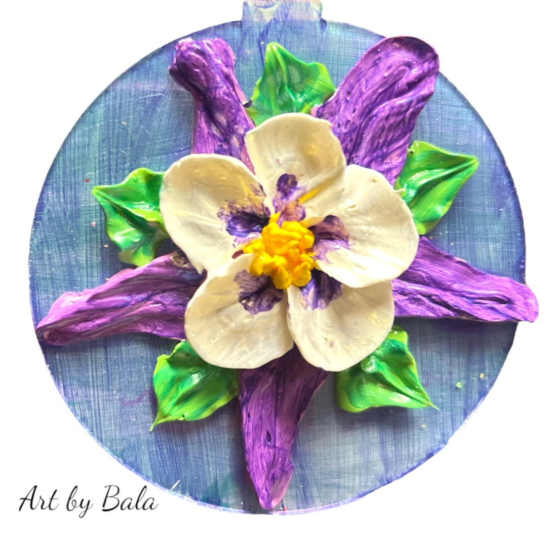 Columbine Ornament
