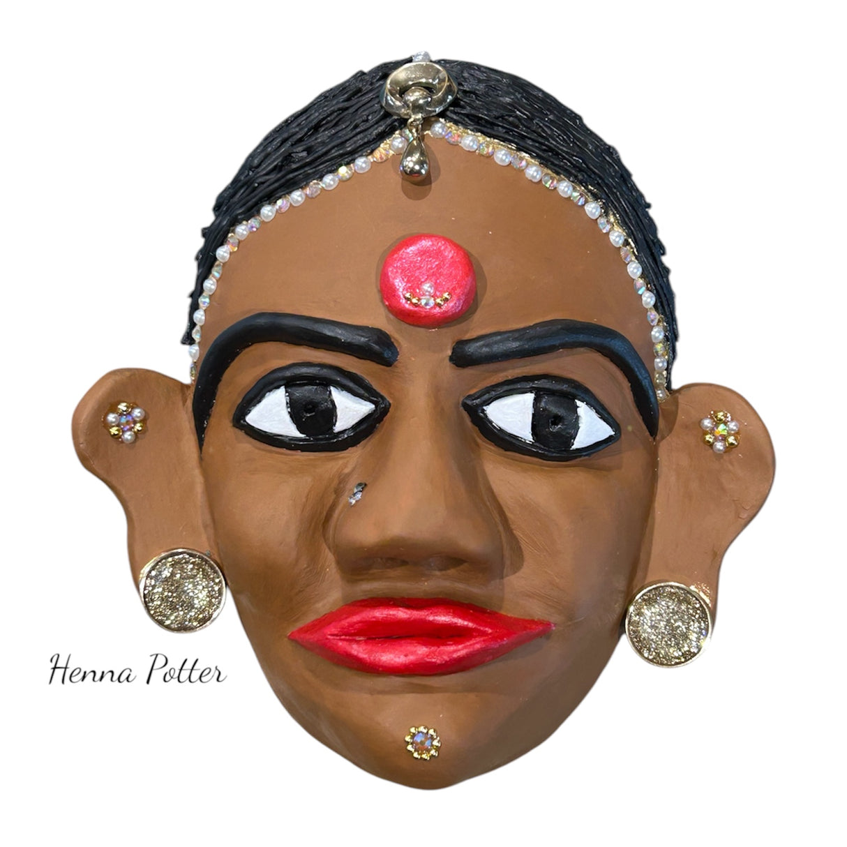 Indian Woman Mask - 4