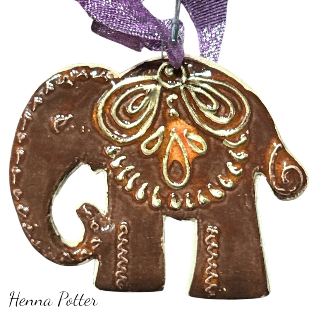 Elephant Ornament - 14 - Art by Bala