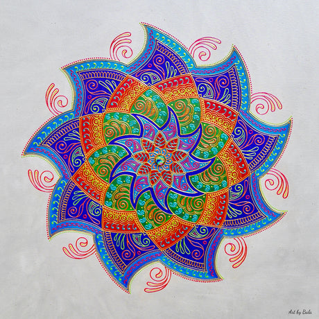 Resilience Mandala - Art by Bala
