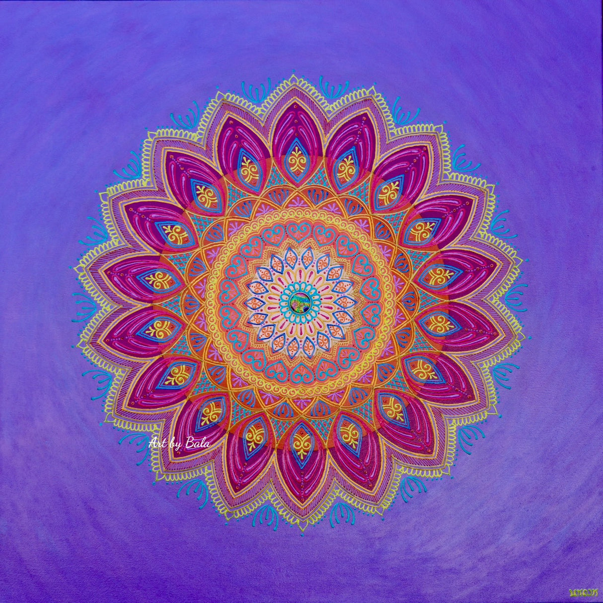 Euphoria Mandala - Art by Bala