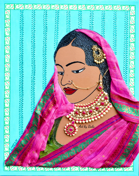 Rajeswari - Print - Art by Bala