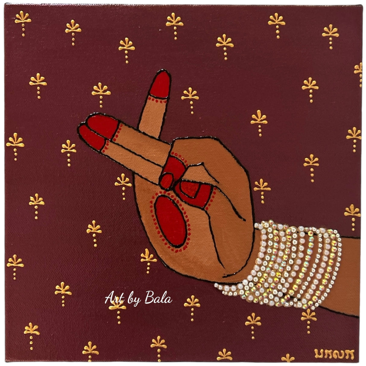 Mudras - 3 - Art by Bala