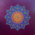 Radiant Becoming | Iridescent 3D Textured Mandala Painting - Art by Bala