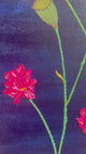 Lotus | 36x18 Large Original 3D Textured Floral Painting