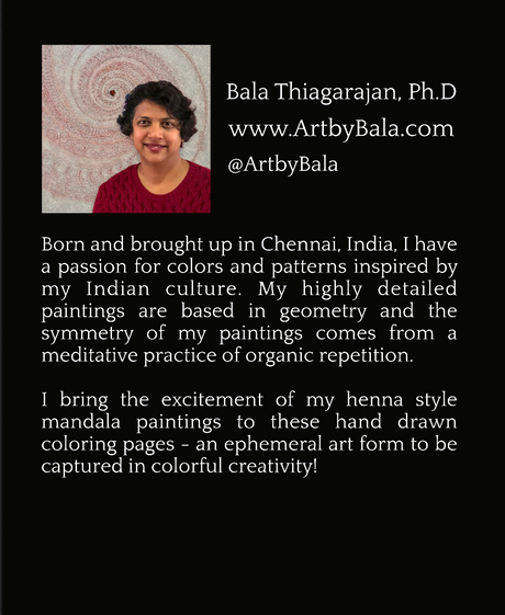 Meditative Mandalas - Volume 1 - Art by Bala