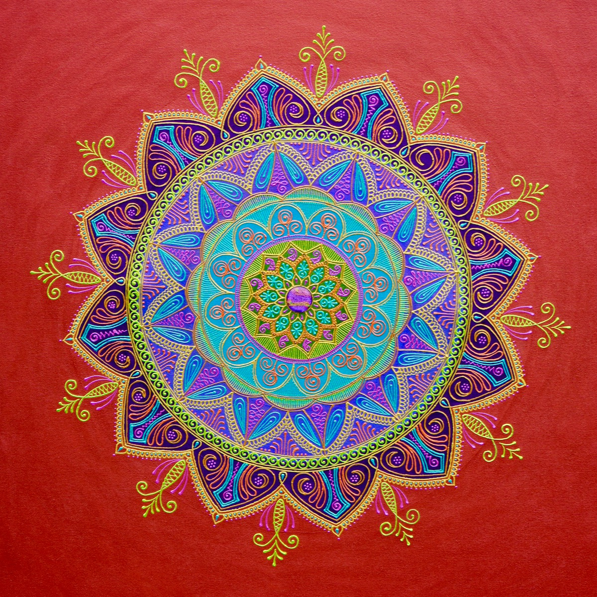 Purpose Mandala - Art by Bala