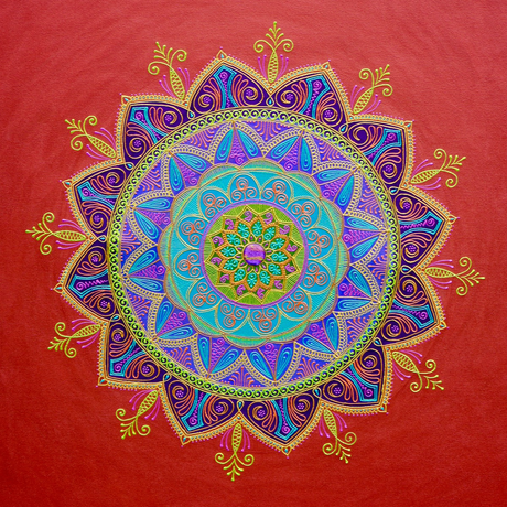 Purpose Mandala - Art by Bala