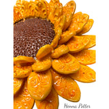 Sunflower -  Ceramic Wall Art - Art by Bala