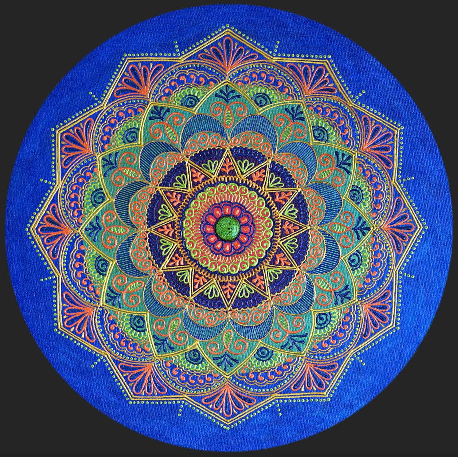 Tranquility Mandala - Art by Bala