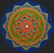 Blue Expanse Mandala - Art by Bala