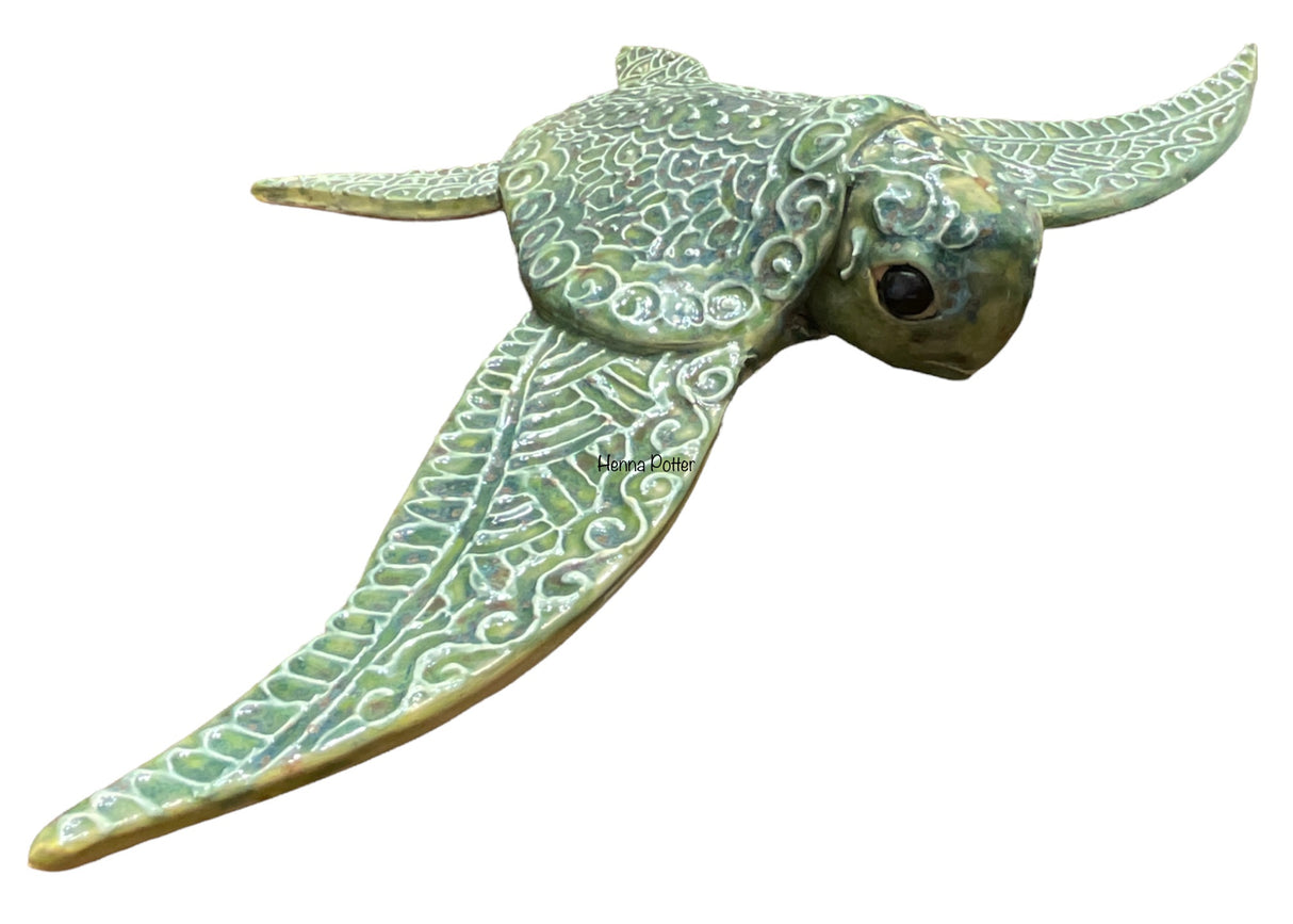 Ceramic Turtle - Wall Art - Art by Bala