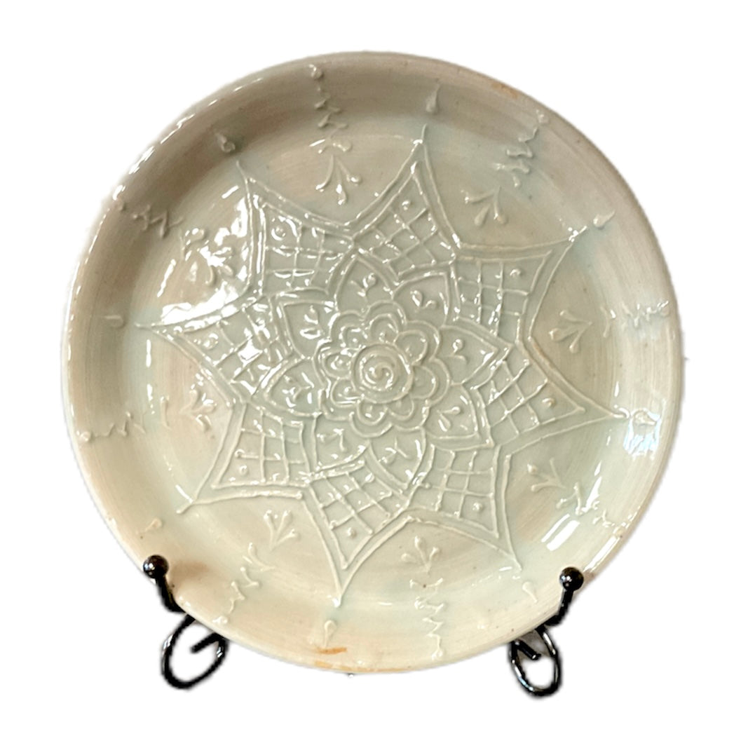 Small Plate - Coop’s Celadon - Art by Bala