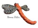 Dragonfly Ceramic Wall Art - 2 - Art by Bala