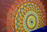 Morning Glow Mandala by Bala, soft acrylic mandala artwork symbolizing sunrise serenity.